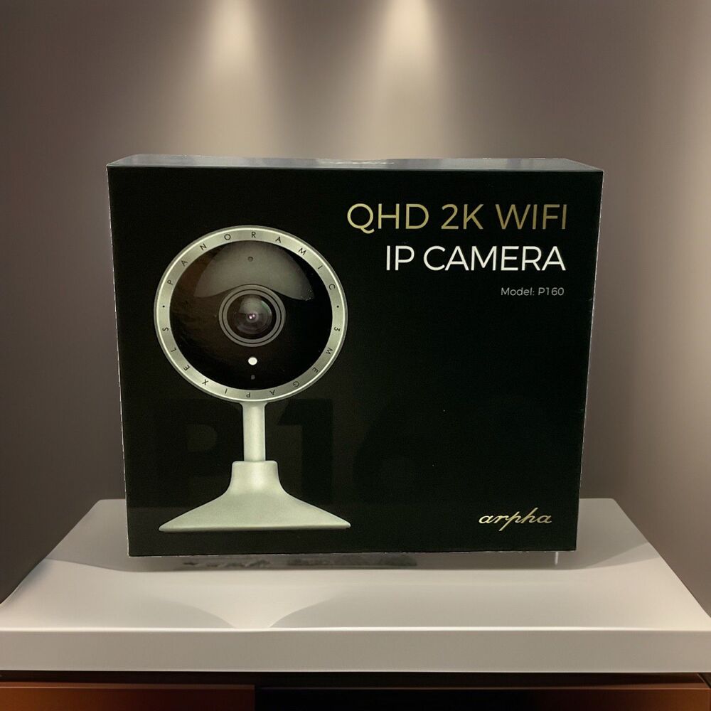 Arpha QHD 2K WIFI IP Camera P160 Works With Alexa